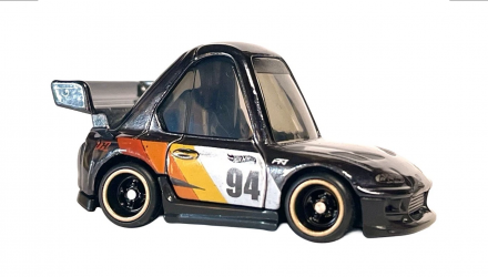 Машинка Базовая Hot Wheels ’94 Toyota Supra Tooned 1:64 JJK51 Black - Retromagaz, image 2