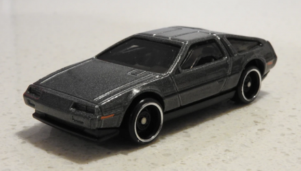 Машинка Базова Hot Wheels DMC Delorean Factory Fresh 1:64 FJW11 Dark Grey - Retromagaz, image 2