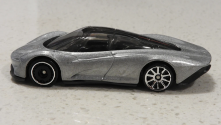 Машинка Базовая Hot Wheels McLaren Speedtail Factory Fresh 1:64 GTC55 Silver - Retromagaz, image 4