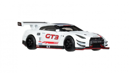 Машинка Premium 2шт Hot Wheels Nissan GT-R NISMO GT3 / Nissan GT-R (R35) 2-Packs 1:64 JBL05 White - Retromagaz, image 1