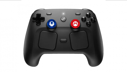 Накладки на Стики 2шт RMC Mario Nintendo Switch Wii Steam Deck Red Blue - Retromagaz, image 2