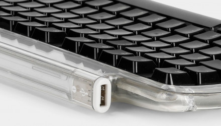 Клавиатура Проводной Apple M7803 Pro Keyboard USB Clear Black 0.8m Б/У - Retromagaz, image 3
