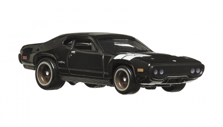 Машинка Premium Hot Wheels 1971 Plymouth GTX Fast & Furious 1:64 HNW46/HNW55 Black - Retromagaz, image 5