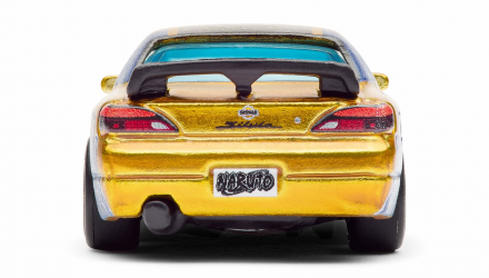 Машинка Premium Hot Wheels Naruto Nissan Silvia (S15) Mattel Creations Collaboratory 1:64 JNN04 Yellow - Retromagaz, image 6