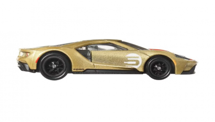Машинка Premium Hot Wheels '17 Ford GT Boulevard 1:64 JBL15 Gold - Retromagaz, image 3