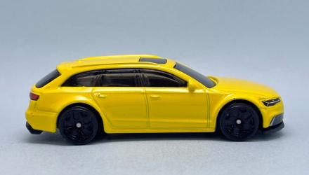 Машинка Базовая Hot Wheels '17 Audi RS 6 Avant Factory Fresh 1:64 JJJ33 Yellow - Retromagaz, image 4