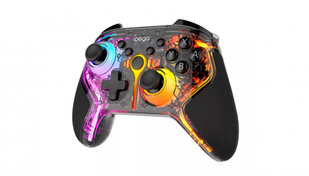 Геймпад Бездротовий Ipega Switch PlayStation 4 3 PC Android iOS PG-9666Т Transparent Black Новий - Retromagaz, image 4