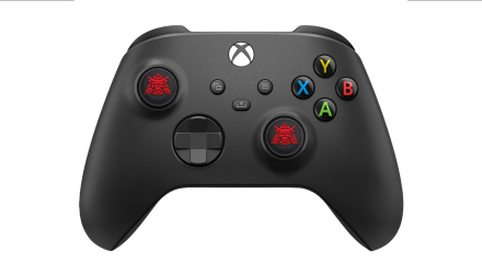Накладки на Стіки 2шт RMC Ghost of Tsushima Samurai PlayStation 5 4 3 2 1 Xbox Series One 360 Switch 2 Black Red - Retromagaz, image 3