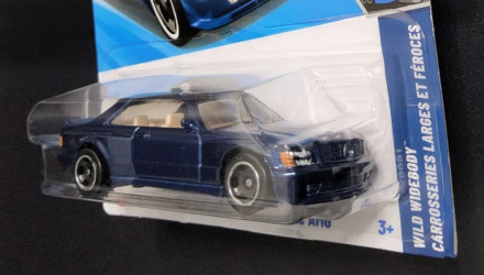 Машинка Базовая Hot Wheels '89 Mercedes-Benz 560 SEC AMG Turbo 1:64 JBB85 Blue - Retromagaz, image 3