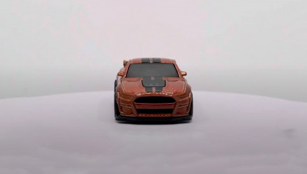 Машинка Базова Hot Wheels 2020 Ford Mustang Shelby GT500 Mustang 60th 1:64 JBB16 Orange - Retromagaz, image 3