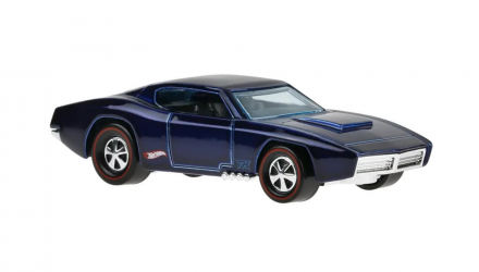 Машинка Базовая Hot Wheels CUSTOM OTTO Super Treasure Hunt STH Drag Strip 1:64 JJM21 Blue - Retromagaz, image 4