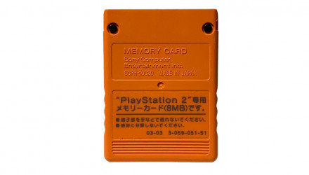 Карта Памяти Sony PlayStation 2 SCPH-10020 Taiko no Tatsujin Limited Edition 8MB Orange Б/У - Retromagaz, image 2