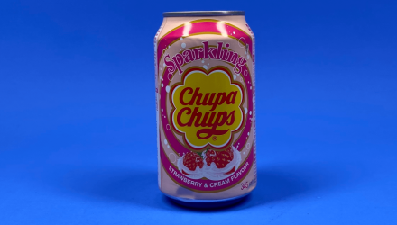 Набор Напиток 24шт Chupa Chups Raspberry & Cream Flavour 345ml - Retromagaz, image 1
