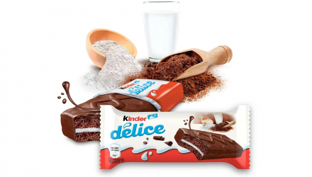 Бісквіт Kinder Delice (4 Тістечка) 156g - Retromagaz, image 4