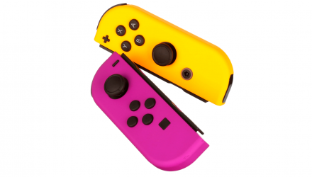 Консоль Nintendo Switch HAC-001(-01) 32GB Neon Purple Neon Orange Б/У Хороший - Retromagaz, image 2