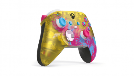 Геймпад Беспроводной Microsoft Xbox Series Forza Horizon 5 Limited Edition (QAU-00054) Purple Yellow Forza Horizon 5 Новый Поврежденная Коробка - Retromagaz, image 1