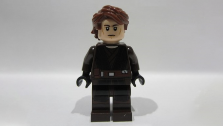 Фігурка Lego Джедай Anakin Skywalker Dark Brown and Black Robe Star Wars sw1398 75401 Новий - Retromagaz, image 1