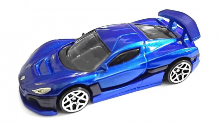 Машинка Базовая Hot Wheels Rimac Nevera Green Speed 1:64 HKG36 Blue - Retromagaz, image 3