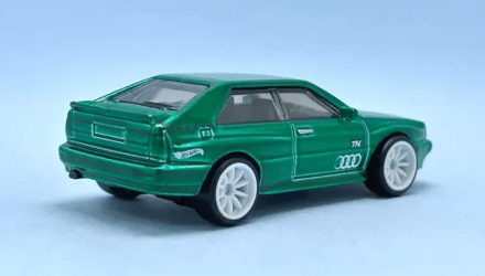 Машинка Базовая Hot Wheels '87 Audi quattro Super Treasure Hunt STH Factory Fresh 1:64 JBC35 Green - Retromagaz, image 2