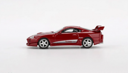 Машинка Premium MINI GT Toyota Supra VeilSide Combat V-I Red Blister packaging 1:64 MGT01094-BL Red - Retromagaz, image 3