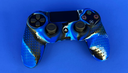 Чохол Силіконовий RMC PlayStation 4 Blue Camouflage Новий - Retromagaz, image 6