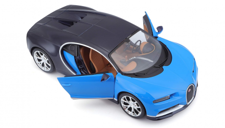 Машинка Maisto Bugatti Chiron Special Edition 1:24 Blue - Retromagaz, image 5