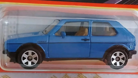 Машинка Большой Город Matchbox 1976 Volkswagen Golf GTI MK1 Metro 1:64 HVL64/HVN92 Blue - Retromagaz, image 1