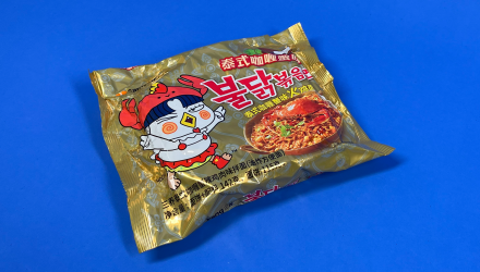 Набор Лапша 2шт Samyang Buldak Thai Crab Curry (Тайское Крабовое Карри) Острая 142g 6976879911126 - Retromagaz, image 1