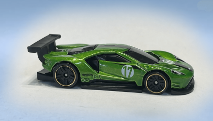 Машинка Базова Hot Wheels 2016 Ford GT Race Then and Now 1:64 HTC71 Green - Retromagaz, image 3