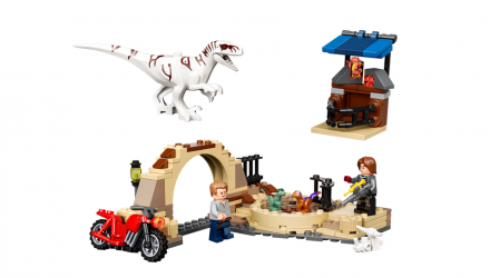 Конструктор Lego Преследование Атроцираптора на Мотоцикле Jurassic World 76945 Новый - Retromagaz, image 5