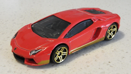 Машинка Базова Hot Wheels Lamborghini Aventador Miura Homage Exotics 1:64 FJY02 Red - Retromagaz, image 2