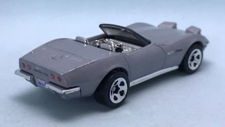 Машинка Базовая Hot Wheels '72 Stingray Convertible Roadsters 1:64 HKK12 Silver - Retromagaz, image 3