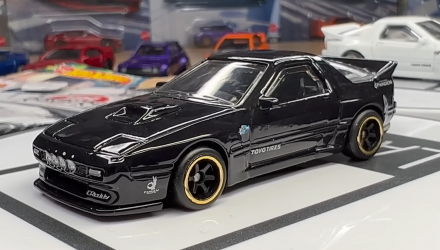 Машинка Premium Hot Wheels Mazda RX7 FC Pandem Chase AutoStrasse 1:64 HCK20 Black - Retromagaz, image 1