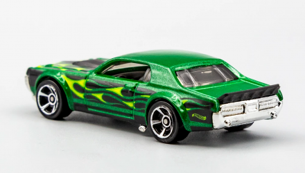 Машинка Базовая Hot Wheels '68 Mercury Cougar Flames 1:64 GTB17 Green - Retromagaz, image 3