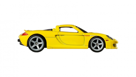 Машинка Premium Hot Wheels Porsche Porsche Carrera GT Timeless Icons 1:64 JBK91 Yellow - Retromagaz, image 3
