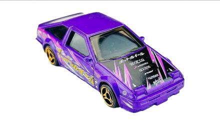Машинка Базовая Hot Wheels Toyota AE86 Sprinter Trueno Hatchbacks 1:64 JJK34 Purple - Retromagaz, image 4