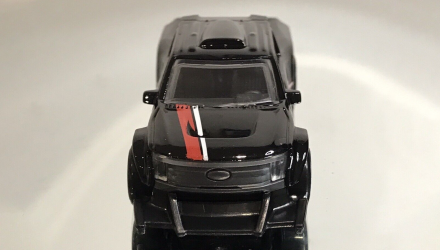 Машинка Базовая Hot Wheels Ford F-150 Lightning Custom Green Speed 1:64 HTD01 Black - Retromagaz, image 3