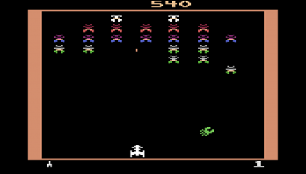 Гра Atari 2600 Galaxian Black Б/У - Retromagaz, image 2