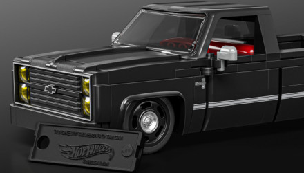 Конструктор Hot Wheels Mattel Brick Shop Chevy '83 Silverado 255 Деталей JKG42 Black - Retromagaz, image 3