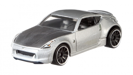 Тематическая Машинка Hot Wheels Nissan 370Z Fast & Furious 1:64 FYY52 Silver - Retromagaz, image 4