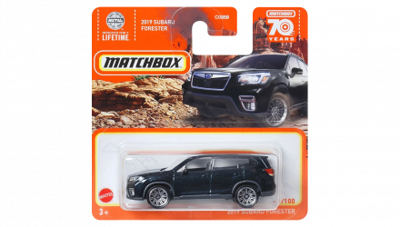 Машинка Большой Город Matchbox 2019 Subaru Forester Off-Road 1:64 HLD19/HKX05 Black - Retromagaz, image 1