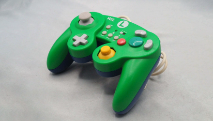 Геймпад Проводной Hori Wii WIU-075/076 Gamecube Controller Luigi Green 1m Б/У - Retromagaz, image 3