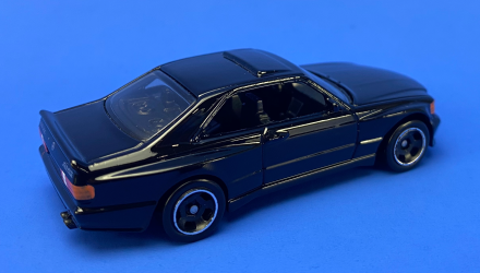 Машинка Базовая Hot Wheels '89 Mercedes-Benz 560 SEC AMG Turbo 1:64 HKG45 Black - Retromagaz, image 3