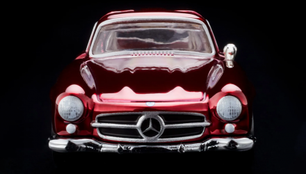 Машинка Premium Hot Wheels '55 Mercedes-Benz 300 SL Red Line Club RLC 1:64 HNL27 Dark Red - Retromagaz, image 5