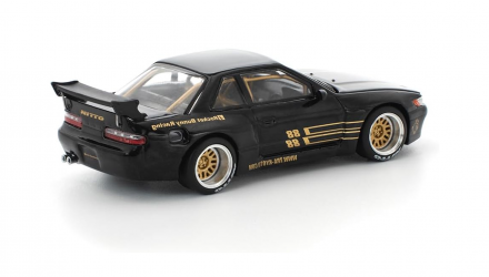 Машинка Premium POP Race PANDEM Nissan Silvia S13 1:64 pr64-0289 Black - Retromagaz, image 2