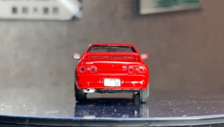 Машинка Premium Tarmac Works Nissan Skyline GT-R (BNR32) GLOBAL64 1:64 JC64-008-RD Red - Retromagaz, image 5