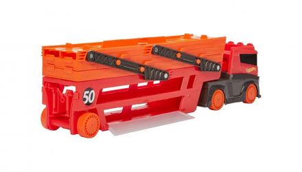 Вантажівка Hot Wheels Мега Транспортер GHR48 Red Новий - Retromagaz, image 4