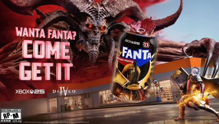 Напиток Fanta x Diablo Crimson Cherry 250ml - Retromagaz, image 1