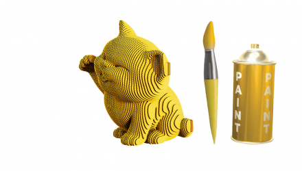 Пазлы Картонный конструктор Cartonic 3D Puzzle MANEKI KITTEN - Retromagaz, image 3