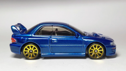 Машинка Базовая Hot Wheels '98 Subaru Impreza 22B STi-Version Turbo 1:64 GHB42 Blue - Retromagaz, image 4